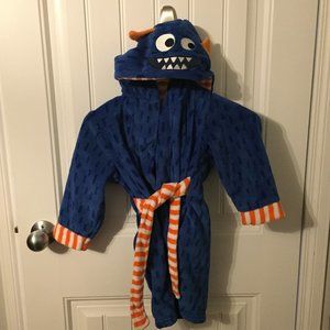 Pekkle Boys Monster Robe Size 4/5